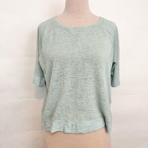 Victoria’s Secret mint short sleeve tshirt top large